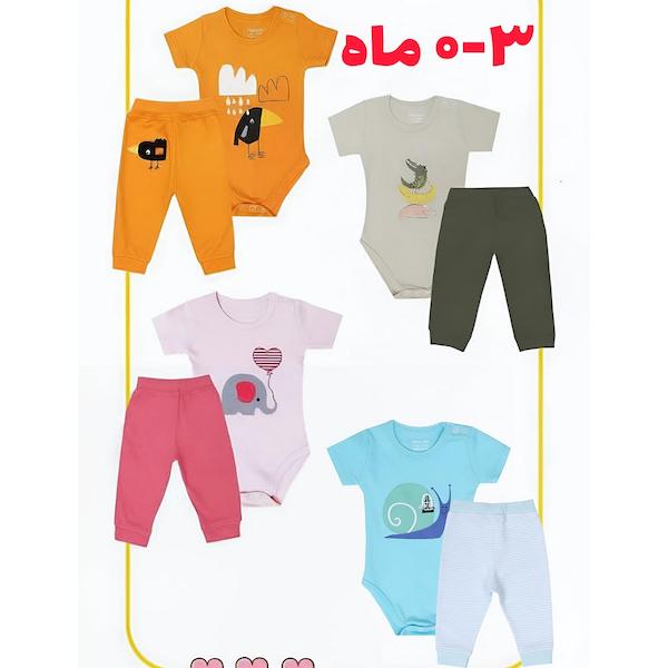 سفارش دو دست بادی کوتاه و شلوار (4 قلم کالا)